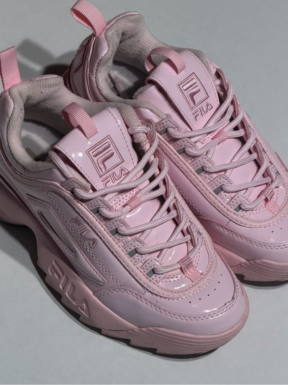 Fila Women's Disruptor II Sneakers - Light Pink